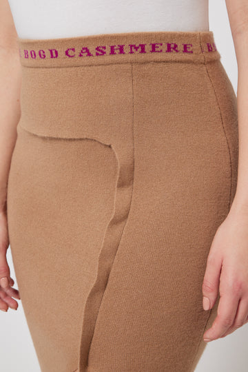 Cashmere BOGD Skirt - Camel