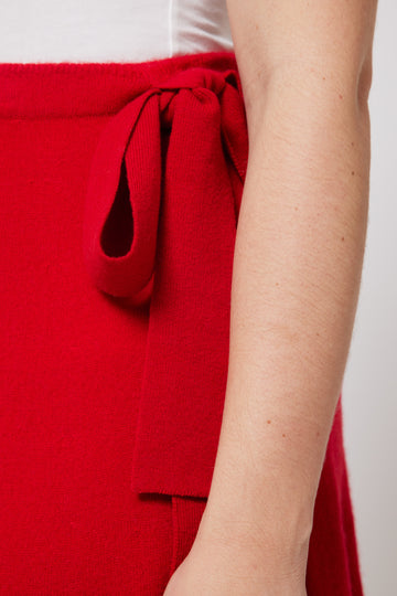 Cashmere Skirt - Red