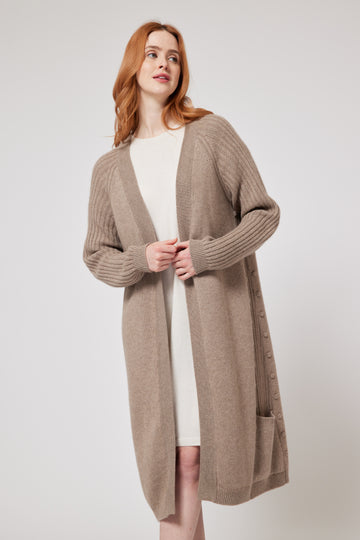 Cashmere Coat - Camel