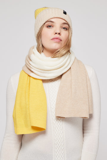 Cashmere Striped Scarf - Multi colour