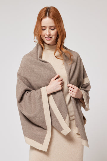 Cashmere Blanket - Camel